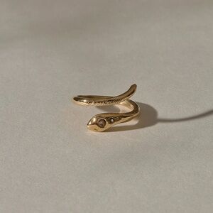 ISO!!! Catori Life Stoned Serpent Ring in Bronze